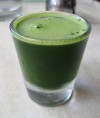 Juicing Wheatgrass Shot